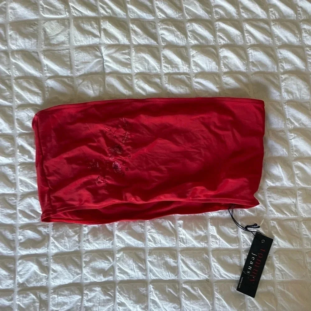 Tommy Jeans tube swim top